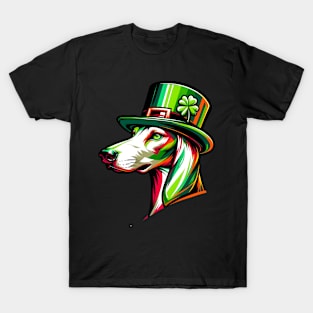 Ibizan Hound Enjoys Saint Patrick's Day Festivities T-Shirt